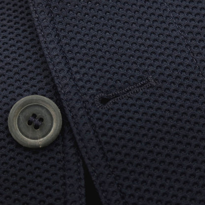 【中古】ジョルジオアルマーニ GIORGIO ARMANI ナイロン ジャージー 2B カジュアルジャケット ネイビー【サイズ48】【 状態ランクB 】【 メンズ 】