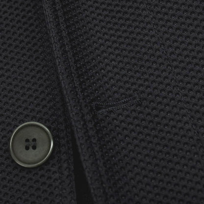 【中古】ジョルジオアルマーニ GIORGIO ARMANI ナイロン ジャージー 2B カジュアルジャケット ブラック【サイズ48】【 状態ランクB 】【 メンズ 】