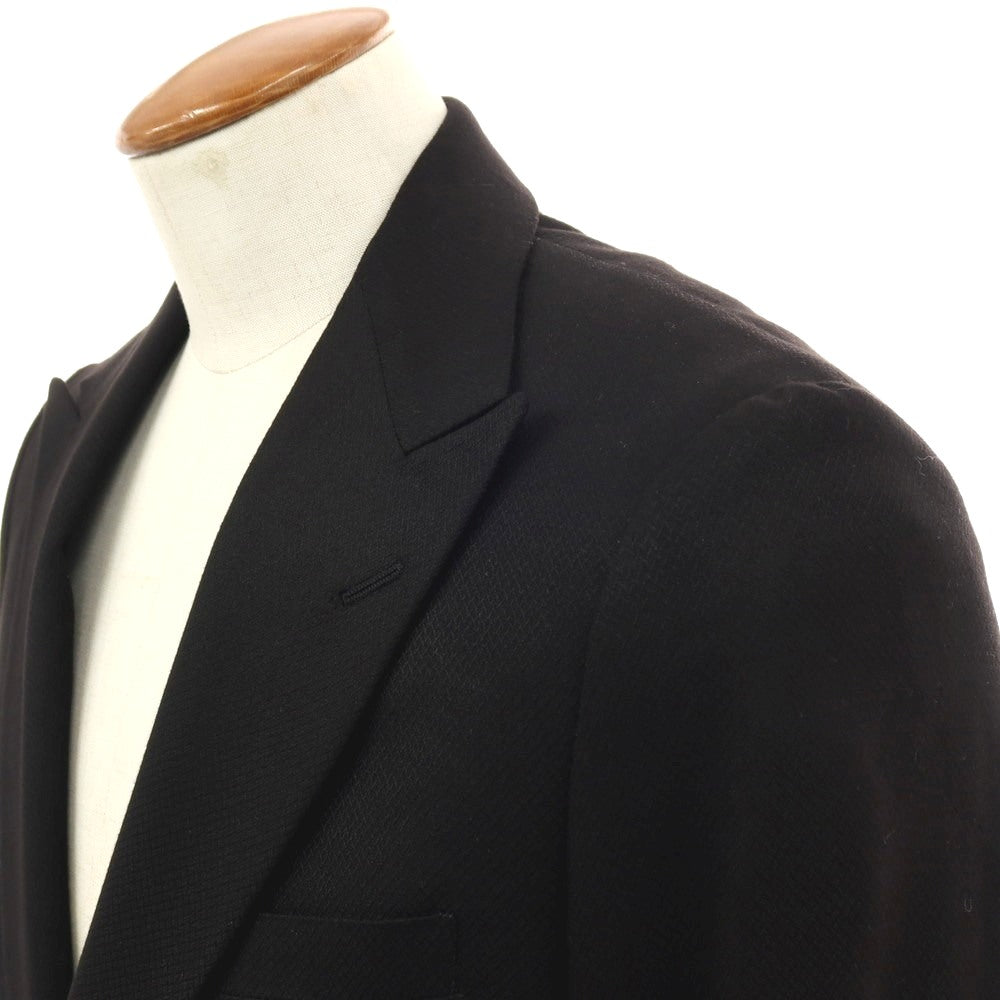 【中古】ジョルジオアルマーニ GIORGIO ARMANI レーヨン 2B テーラードジャケット ブラック【サイズ48】【 状態ランクA 】【 メンズ 】