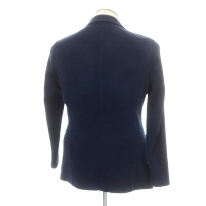 【中古】ジョルジオアルマーニ GIORGIO ARMANI ウールレーヨン カジュアルジャケット ライトネイビー【 50 】【 状態ランクA 】【 メンズ 】