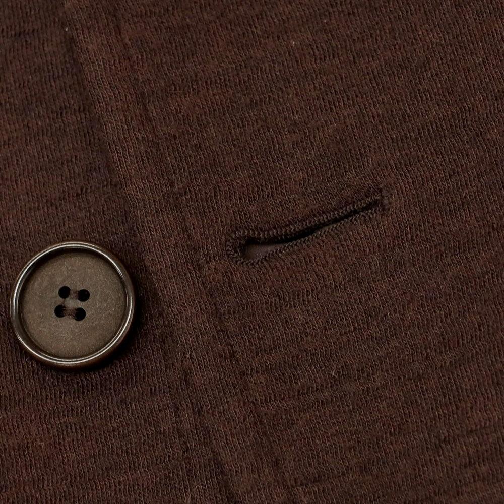 【中古】ジョルジオアルマーニ GIORGIO ARMANI カシミヤ ニットジャケット ブラウン【 48 】【 状態ランクB 】【 メンズ 】