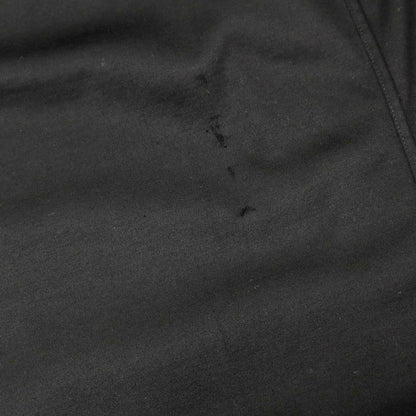 【中古】ジョルジオアルマーニ GIORGIO ARMANI コットンジャージー スタンドカラー ダブルジップ カジュアルシャツ ブラック【 38 】【 状態ランクC 】【 メンズ 】