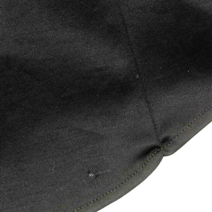 【中古】ジョルジオアルマーニ GIORGIO ARMANI コットンジャージー スタンドカラー ダブルジップ カジュアルシャツ ブラック【 38 】【 状態ランクC 】【 メンズ 】