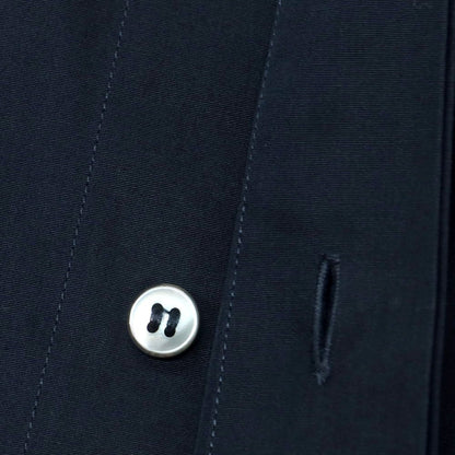 【中古】ジョルジオアルマーニ GIORGIO ARMANI コットン カジュアルシャツ ネイビー【 38 】【 状態ランクB 】【 メンズ 】