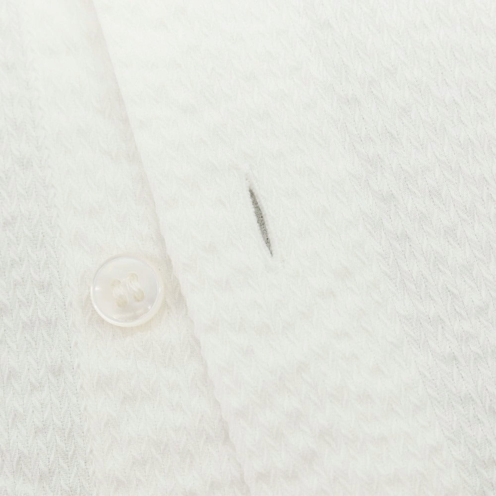 【中古】ジョルジオアルマーニ GIORGIO ARMANI コットン カジュアルシャツ ホワイト【サイズ38】【 状態ランクB 】【 メンズ 】