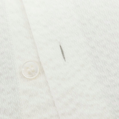 【中古】ジョルジオアルマーニ GIORGIO ARMANI コットン カジュアルシャツ ホワイト【サイズ38】【 状態ランクB 】【 メンズ 】