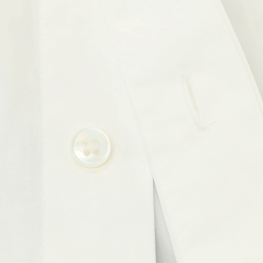 【中古】ジョルジオアルマーニ GIORGIO ARMANI コットン カジュアルシャツ ホワイト【 38 】【 状態ランクC 】【 メンズ 】