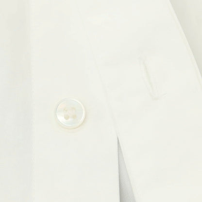 【中古】ジョルジオアルマーニ GIORGIO ARMANI コットン カジュアルシャツ ホワイト【 38 】【 状態ランクC 】【 メンズ 】