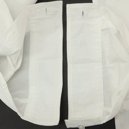 【中古】ジョルジオアルマーニ GIORGIO ARMANI コットン カジュアルシャツ ホワイト【 38 】【 状態ランクC 】【 メンズ 】