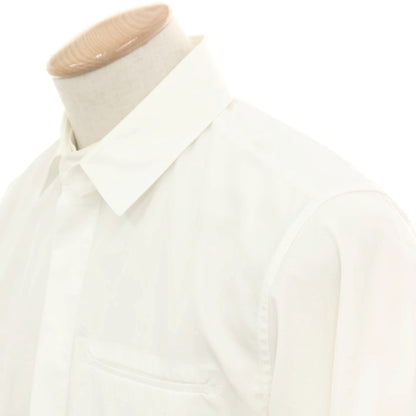 【中古】ジルサンダー JIL SANDER TUESDAY 2way コットン カジュアルシャツ ホワイト【 38 】【 状態ランクB 】【 メンズ 】