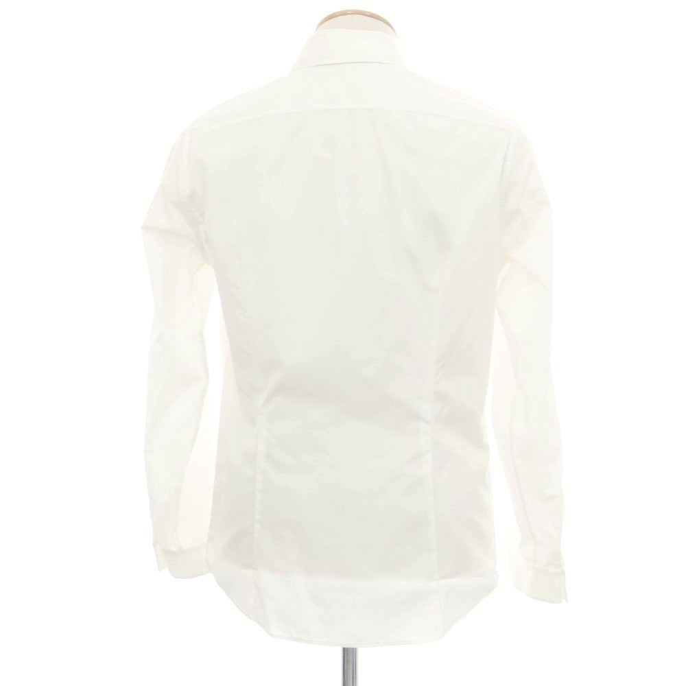 【中古】ジルサンダー JIL SANDER TUESDAY 2way コットン カジュアルシャツ ホワイト【 38 】【 状態ランクB 】【 メンズ 】