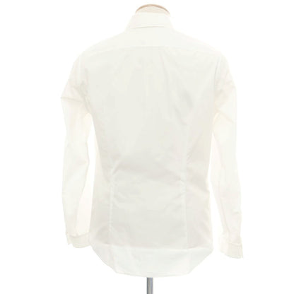 【中古】ジルサンダー JIL SANDER TUESDAY 2way コットン カジュアルシャツ ホワイト【 38 】【 状態ランクB 】【 メンズ 】