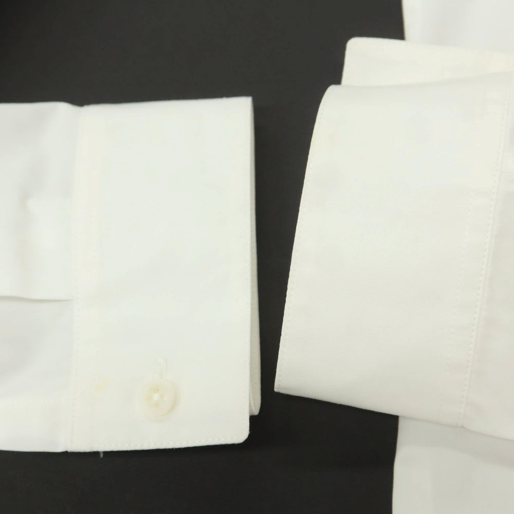 【中古】ジルサンダー JIL SANDER TUESDAY 2way コットン カジュアルシャツ ホワイト【 38 】【 状態ランクB 】【 メンズ 】