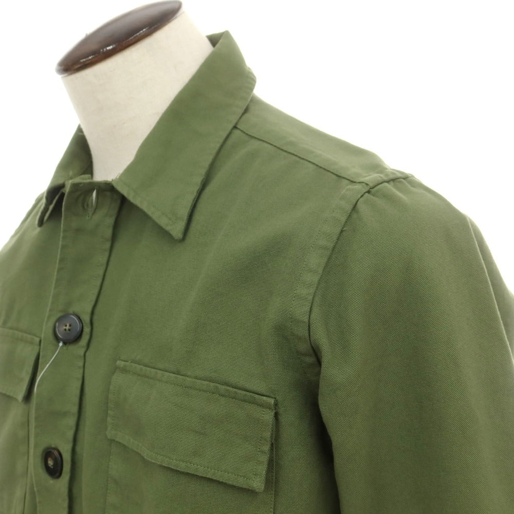 【中古】ギローバー GUY ROVER コットン カジュアルシャツ グラスグリーン【 L 】【 状態ランクB 】【 メンズ 】