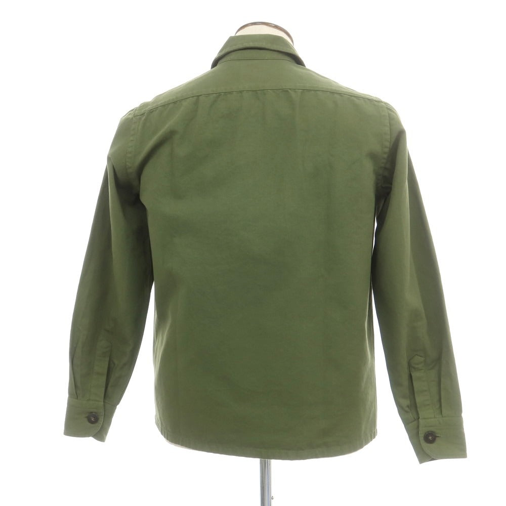 【中古】ギローバー GUY ROVER コットン カジュアルシャツ グラスグリーン【 L 】【 状態ランクB 】【 メンズ 】