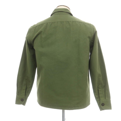 【中古】ギローバー GUY ROVER コットン カジュアルシャツ グラスグリーン【 L 】【 状態ランクB 】【 メンズ 】