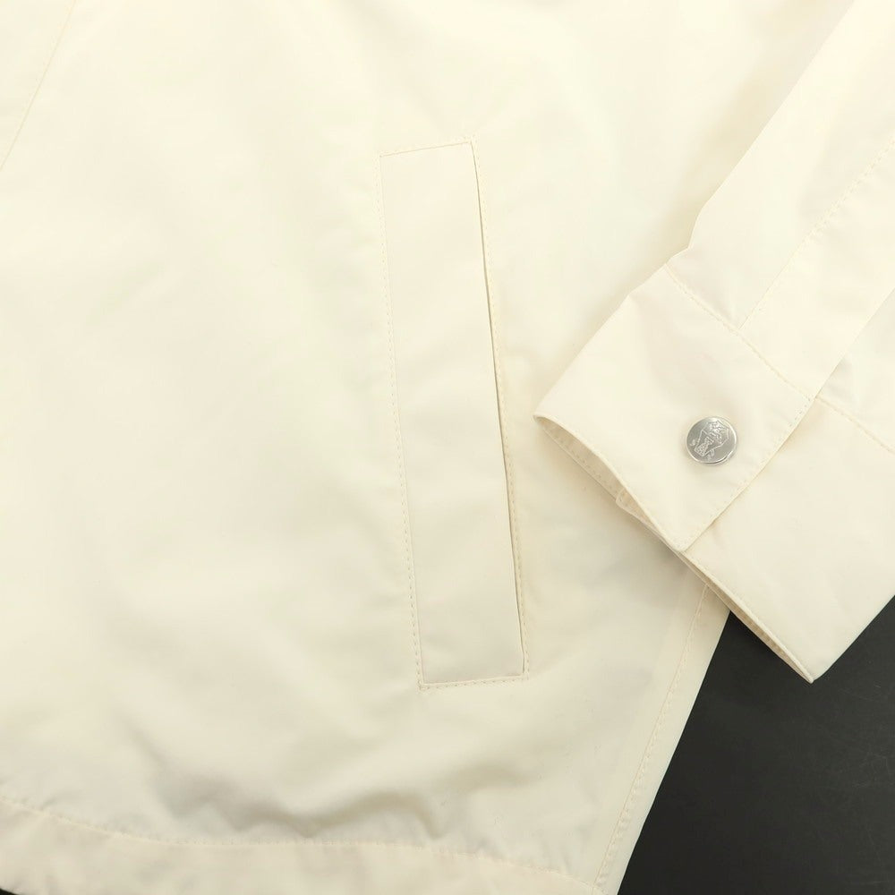 【中古】ブルネロクチネリ Brunello Cucinelli ポリエステルナイロン ブルゾン アイボリー【 44 】【 状態ランクB 】【 メンズ 】