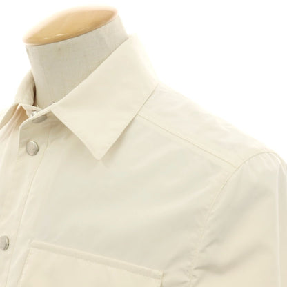 【中古】ブルネロクチネリ Brunello Cucinelli ポリエステルナイロン ブルゾン アイボリー【 44 】【 状態ランクB 】【 メンズ 】