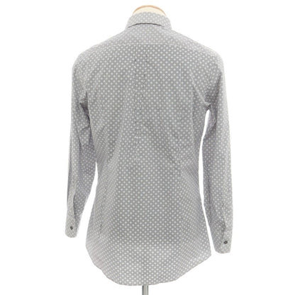 【中古】ドルチェアンドガッバーナ DOLCE&amp;GABBANA GOLD コットン ボタンダウン カジュアルシャツ ブラックxホワイト【 38 】【 状態ランクB 】【 メンズ 】