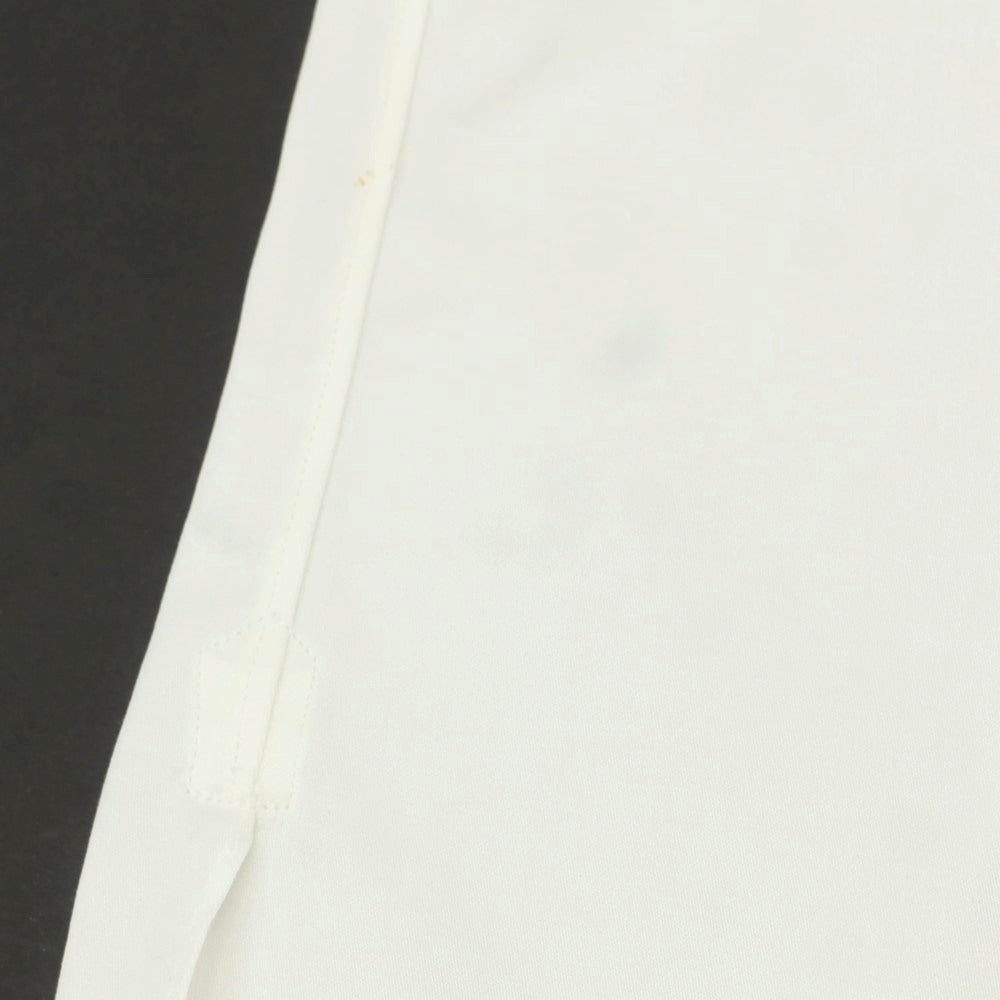 【中古】ランバンコレクション LANVIN COLLECTION コットン ホリゾンタルカラー ドレスシャツ ホワイト【 表記なし（S位） 】【 状態ランクB 】【 メンズ 】