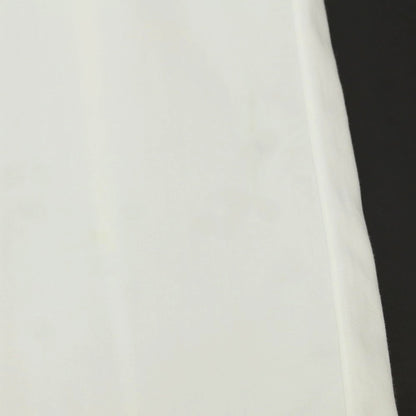 【中古】ランバンコレクション LANVIN COLLECTION コットン スタンドカラー カジュアルシャツ ホワイト【 表記なし（XS位） 】【 状態ランクB 】【 メンズ 】