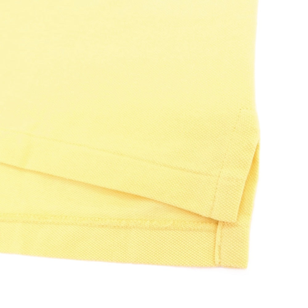 【中古】ポロ ラルフローレン Polo Ralph Lauren 鹿の子 コットン 半袖ポロシャツ イエロー【サイズM】【 状態ランクA 】【 メンズ 】
