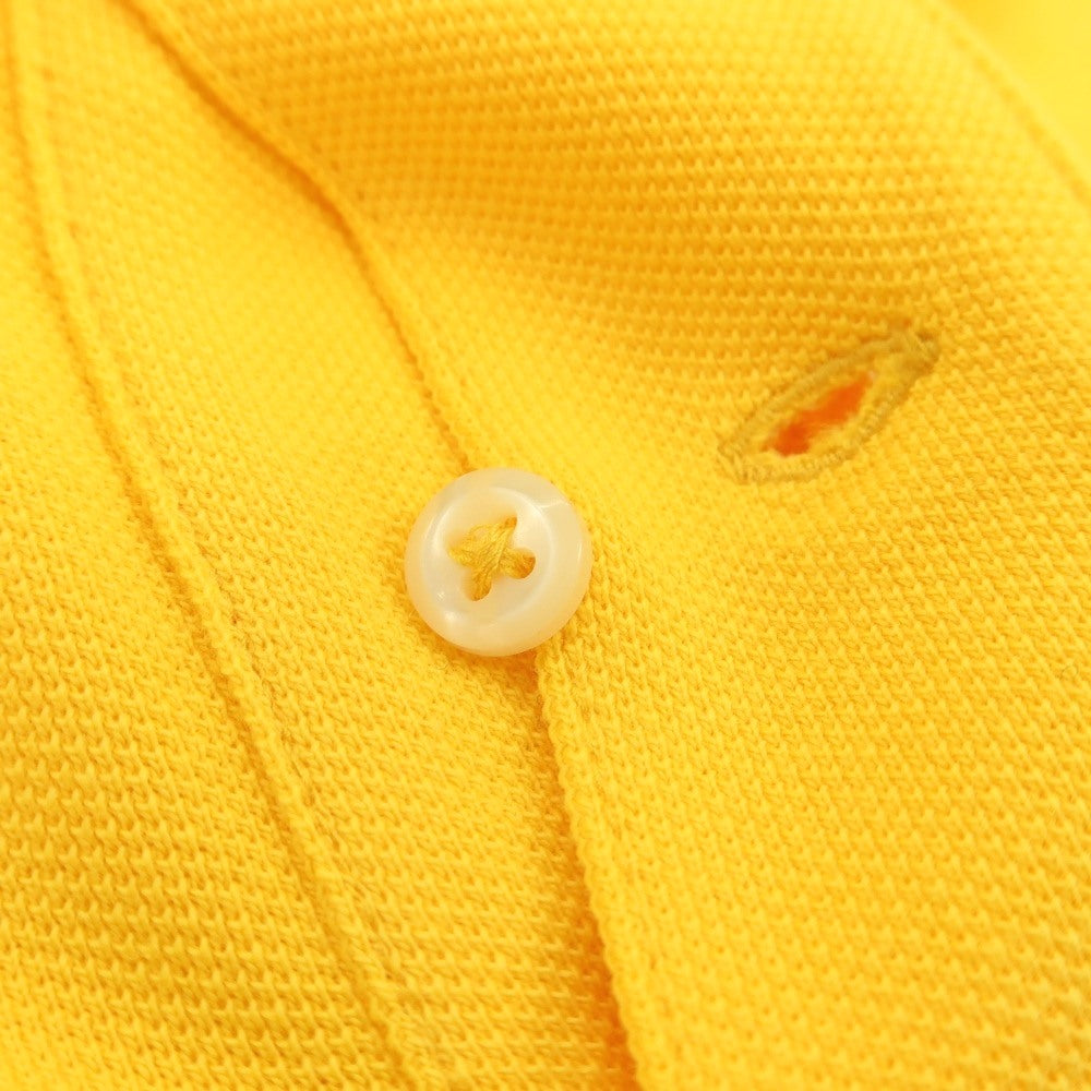 【中古】ポロ ラルフローレン Polo Ralph Lauren 鹿の子 コットン 半袖ポロシャツ イエロー【サイズM】【 状態ランクA 】【 メンズ 】