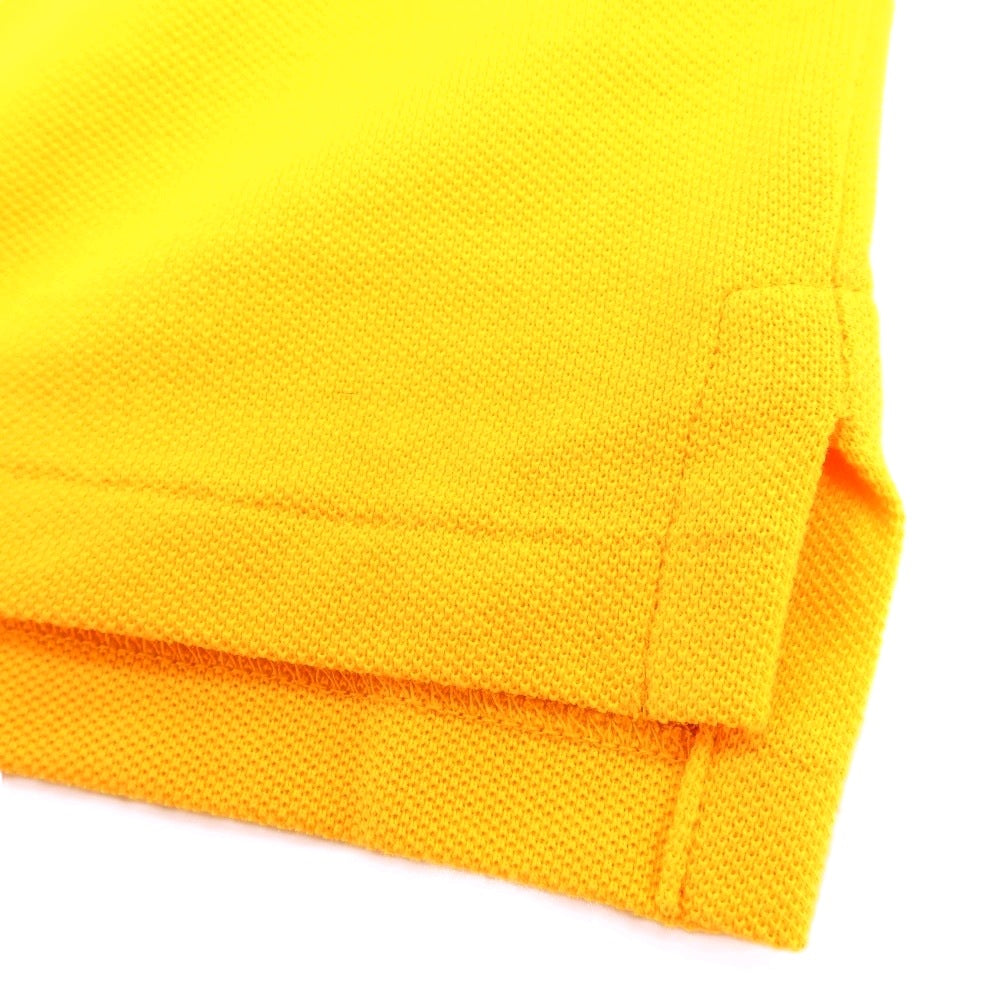 【中古】ポロ ラルフローレン Polo Ralph Lauren 鹿の子 コットン 半袖ポロシャツ イエロー【サイズM】【 状態ランクA 】【 メンズ 】