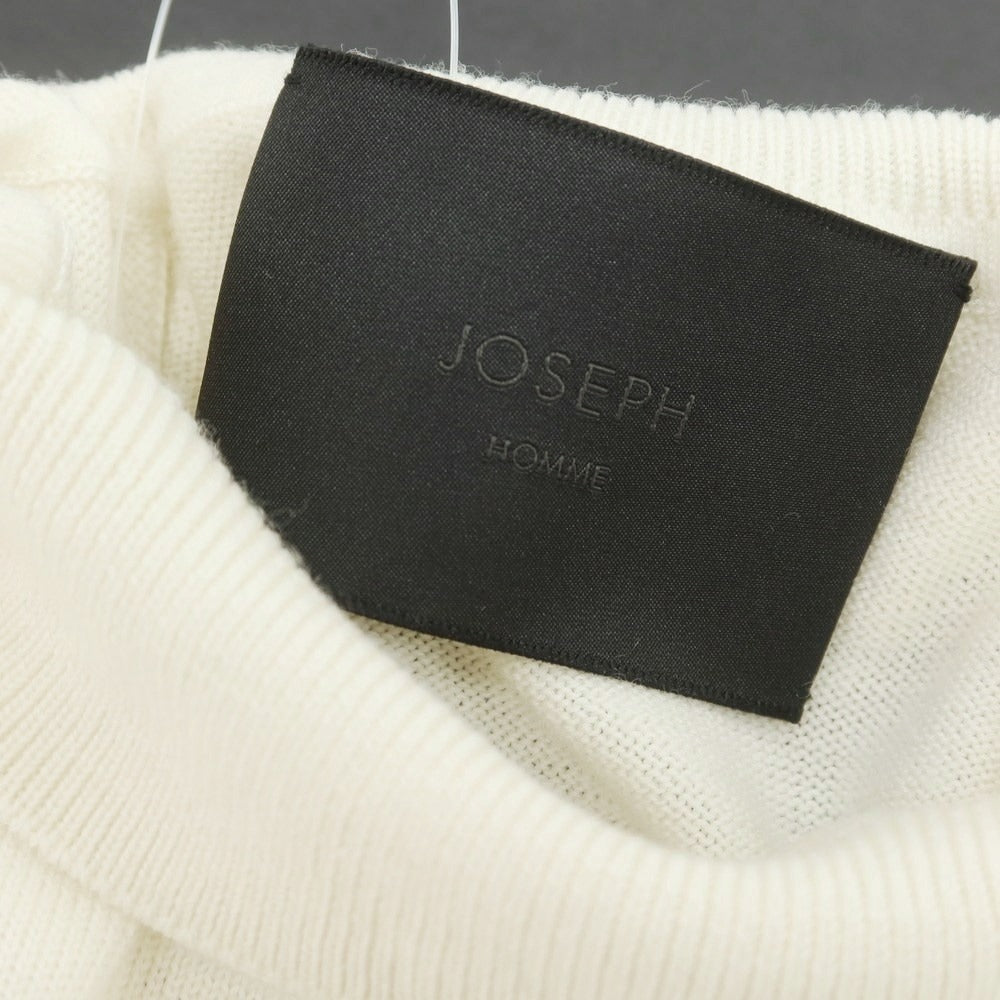 【中古】ジョゼフオム JOSEPH HOMME ウール ハイネックニット オフホワイト【 46 】【 状態ランクA 】【 メンズ 】