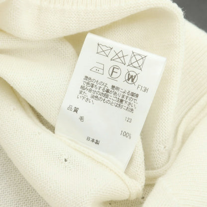 【中古】ジョゼフオム JOSEPH HOMME ウール ハイネックニット オフホワイト【 46 】【 状態ランクA 】【 メンズ 】