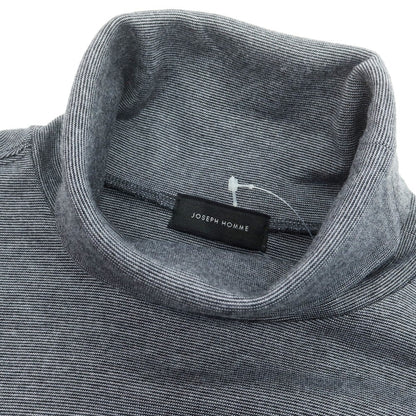 【中古】ジョゼフオム JOSEPH HOMME コットンレーヨン タートルネック長袖Tシャツ カットソー グレー【 46 】【 状態ランクA 】【 メンズ 】