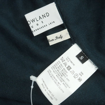 【中古】トゥモローランド TOMORROWLAND ハイゲージカシミヤシルク タートルネックニット ダークグリーン【 S 】【 状態ランクB 】【 メンズ 】