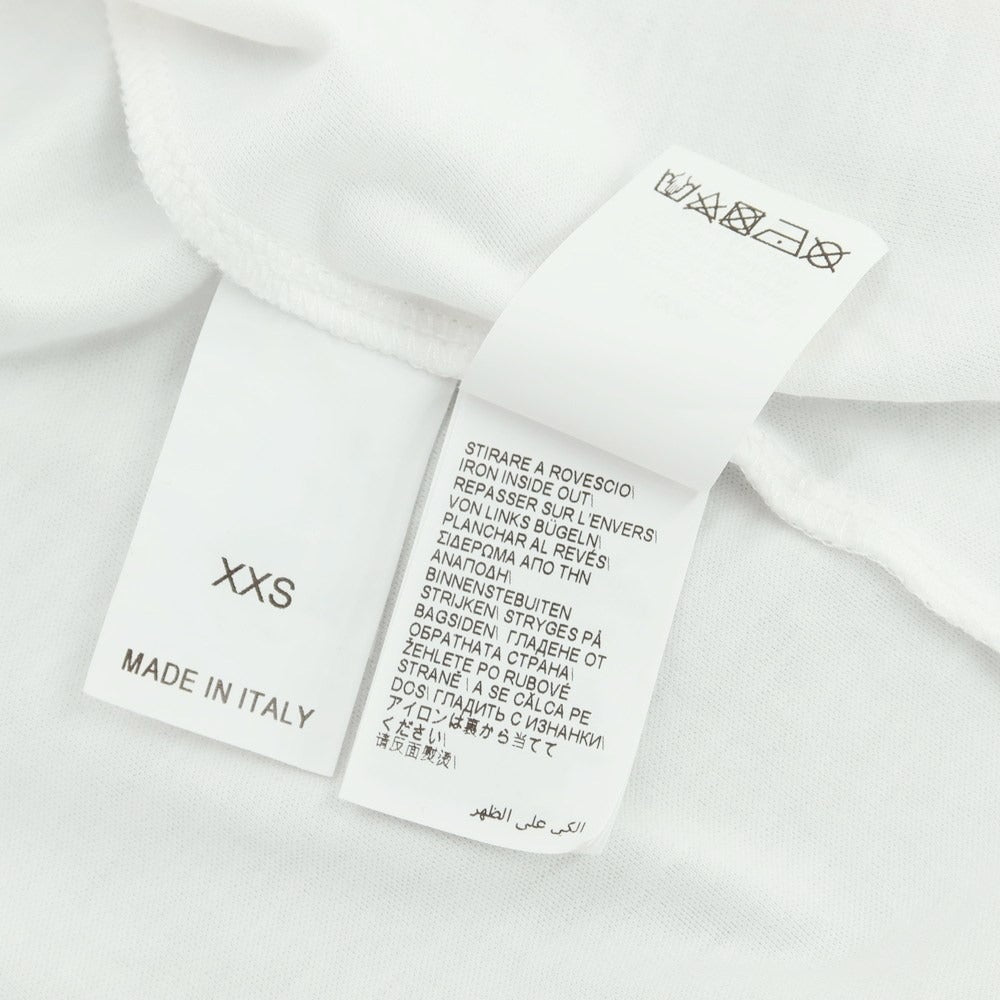 【中古】ブルネロクチネリ Brunello Cucinelli コットン ホリゾンタルカラー 長袖ポロシャツ ホワイト【 XXS 】【 状態ランクB 】【 メンズ 】