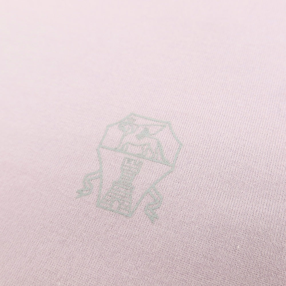 【中古】ブルネロクチネリ Brunello Cucinelli コットン クルーネック 半袖Ｔシャツ ライトパープル【サイズM】【 状態ランクB 】【 メンズ 】
