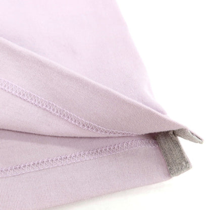【中古】ブルネロクチネリ Brunello Cucinelli コットン クルーネック 半袖Ｔシャツ ライトパープル【サイズM】【 状態ランクB 】【 メンズ 】