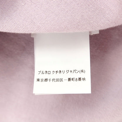 【中古】ブルネロクチネリ Brunello Cucinelli コットン クルーネック 半袖Ｔシャツ ライトパープル【サイズM】【 状態ランクB 】【 メンズ 】