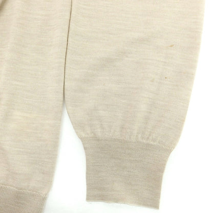 【中古】ブルネロクチネリ Brunello Cucinelli ハイゲージウールカシミヤ カーディガン ベージュ【 46 】【 状態ランクC 】【 メンズ 】