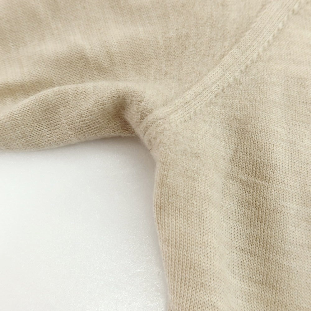 【中古】ブルネロクチネリ Brunello Cucinelli ハイゲージウールカシミヤ カーディガン ベージュ【 46 】【 状態ランクC 】【 メンズ 】