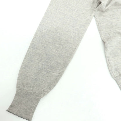 【中古】ブルネロクチネリ Brunello Cucinelli カシミヤシルク ジップアップカーディガン ライトグレー【 50 】【 状態ランクC 】【 メンズ 】