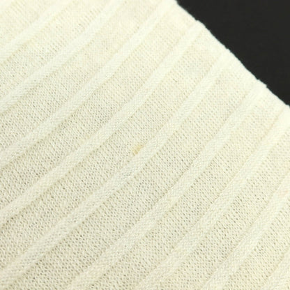 【中古】ジョルジオアルマーニ GIORGIO ARMANI コットン系 刺繡ロゴ プルオーバーニット オフホワイト【サイズ表記なし（M位）】【 状態ランクB 】【 メンズ 】