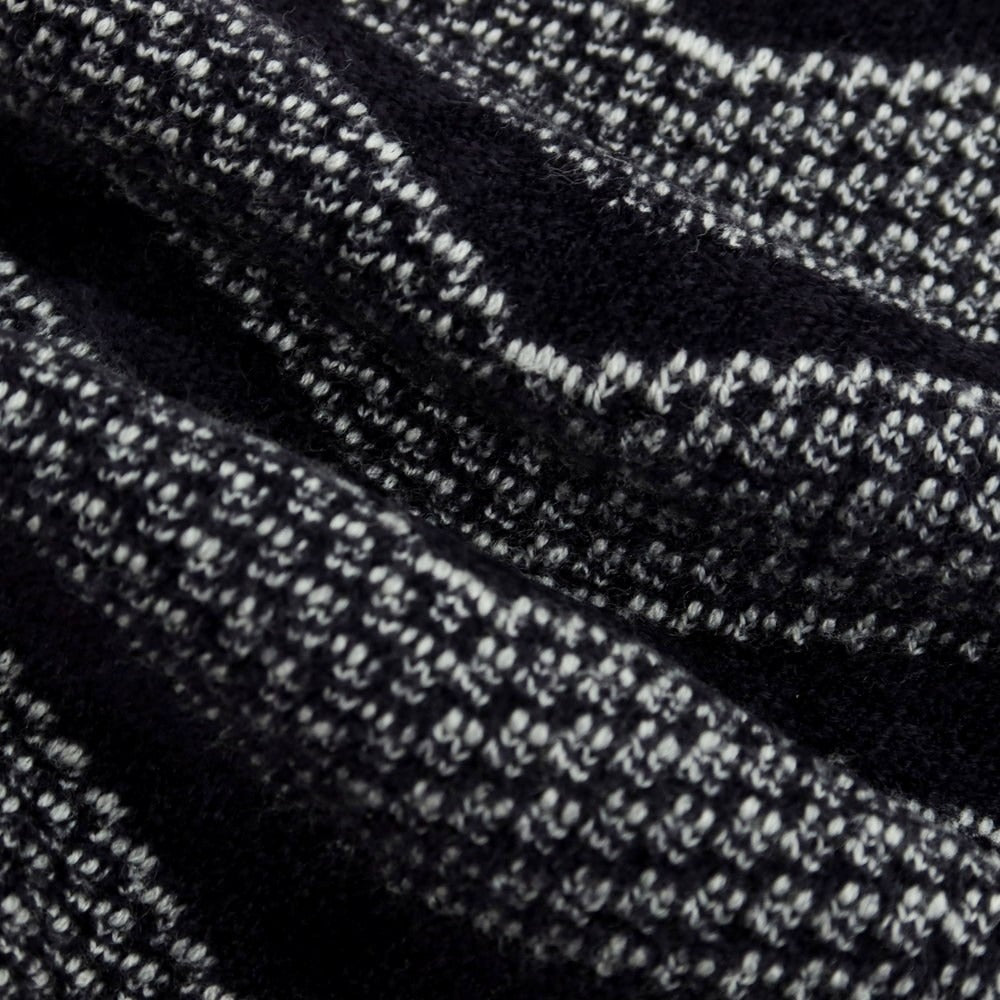 【中古】ジョルジオアルマーニ GIORGIO ARMANI レーヨンウール タートルネックニット ネイビーxホワイト【 48 】【 状態ランクB 】【 メンズ 】