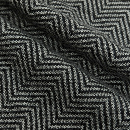 【中古】ジョルジオアルマーニ GIORGIO ARMANI カシミヤモヘヤ Vネックニット グレーxブラック【 46 】【 状態ランクC 】【 メンズ 】