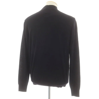 【中古】ジョルジオアルマーニ GIORGIO ARMANI ハイゲージウール ハイネックニット ブラック【 46 】【 状態ランクB 】【 メンズ 】