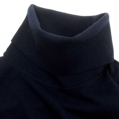 【中古】ジョルジオアルマーニ GIORGIO ARMANI ハイゲージウール タートルネックニット ネイビー【 表記なし(M位) 】【 状態ランクB 】【 メンズ 】