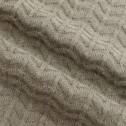 【中古】ジョルジオアルマーニ GIORGIO ARMANI コットンカシミヤシルク タートルネックニット グレージュ【 46 】【 状態ランクB 】【 メンズ 】