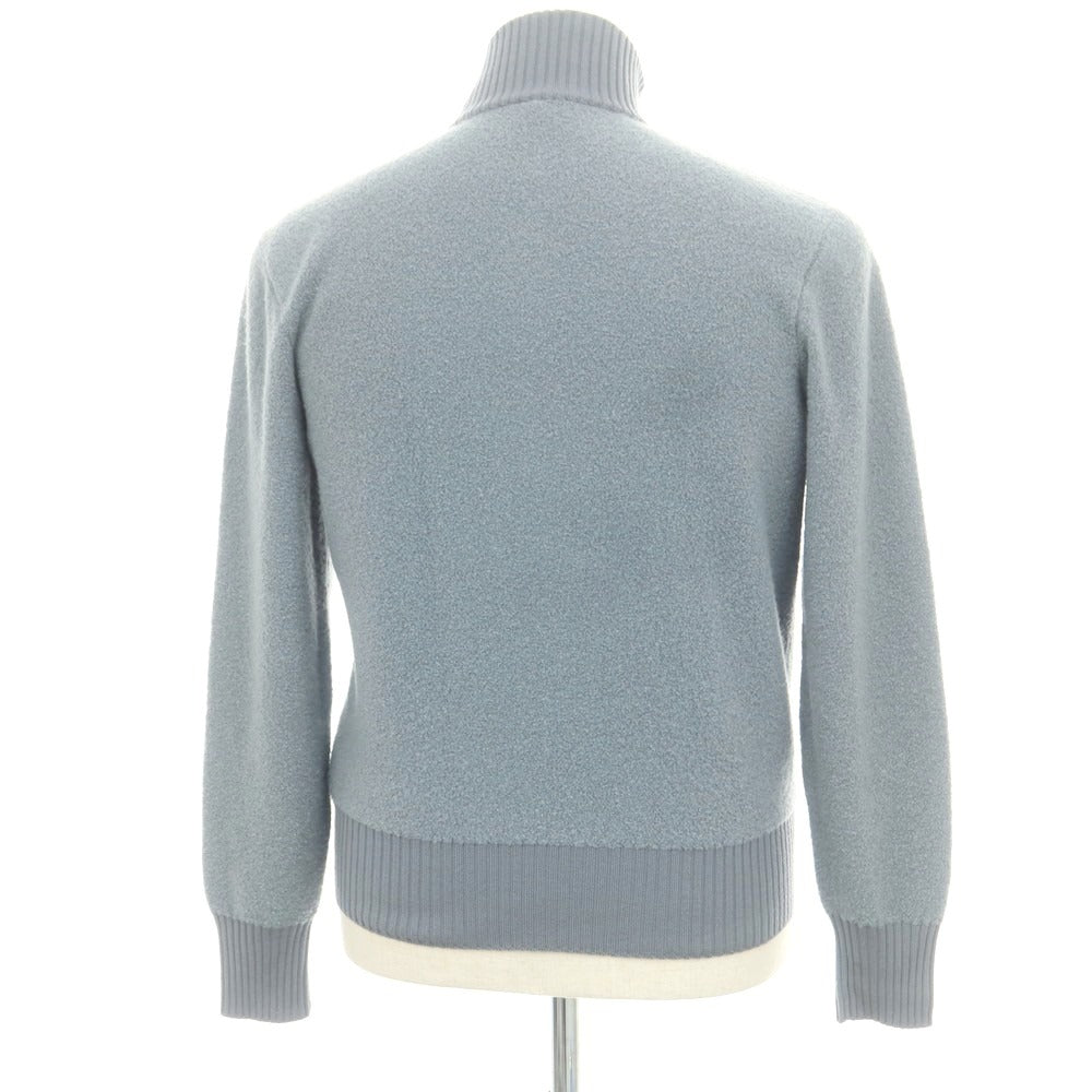 【中古】ジョルジオアルマーニ GIORGIO ARMANI カシミヤ ジップアップカーディガン グレー【 48 】【 状態ランクB 】【 メンズ 】