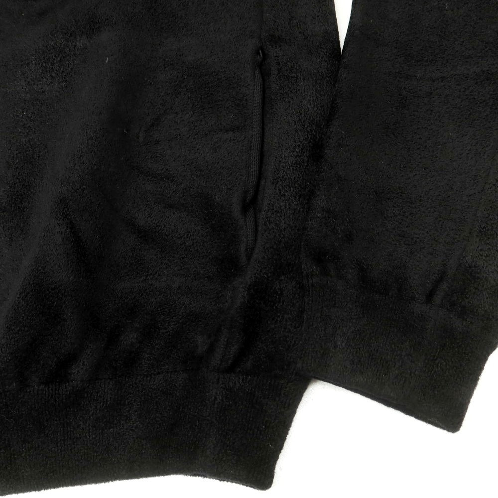 【中古】ジョルジオアルマーニ GIORGIO ARMANI レーヨンナイロン ジップアップカーディガン ブラック【 48 】【 状態ランクB 】【 メンズ 】