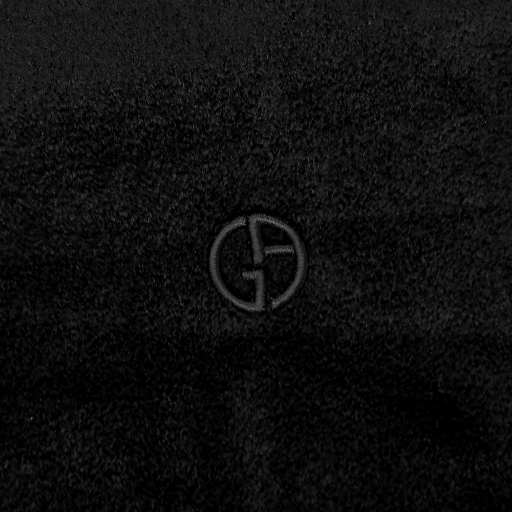 【中古】ジョルジオアルマーニ GIORGIO ARMANI レーヨンナイロン ジップアップカーディガン ブラック【 48 】【 状態ランクB 】【 メンズ 】