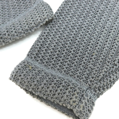 【中古】ジョルジオアルマーニ GIORGIO ARMANI コットン カーディガン グレー【サイズ50】【 状態ランクD 】【 メンズ 】