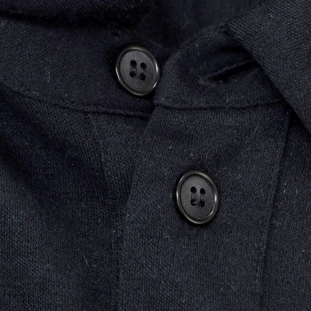 【中古】ジョルジオアルマーニ GIORGIO ARMANI ポロニット ネイビー【 46 】【 状態ランクB 】【 メンズ 】